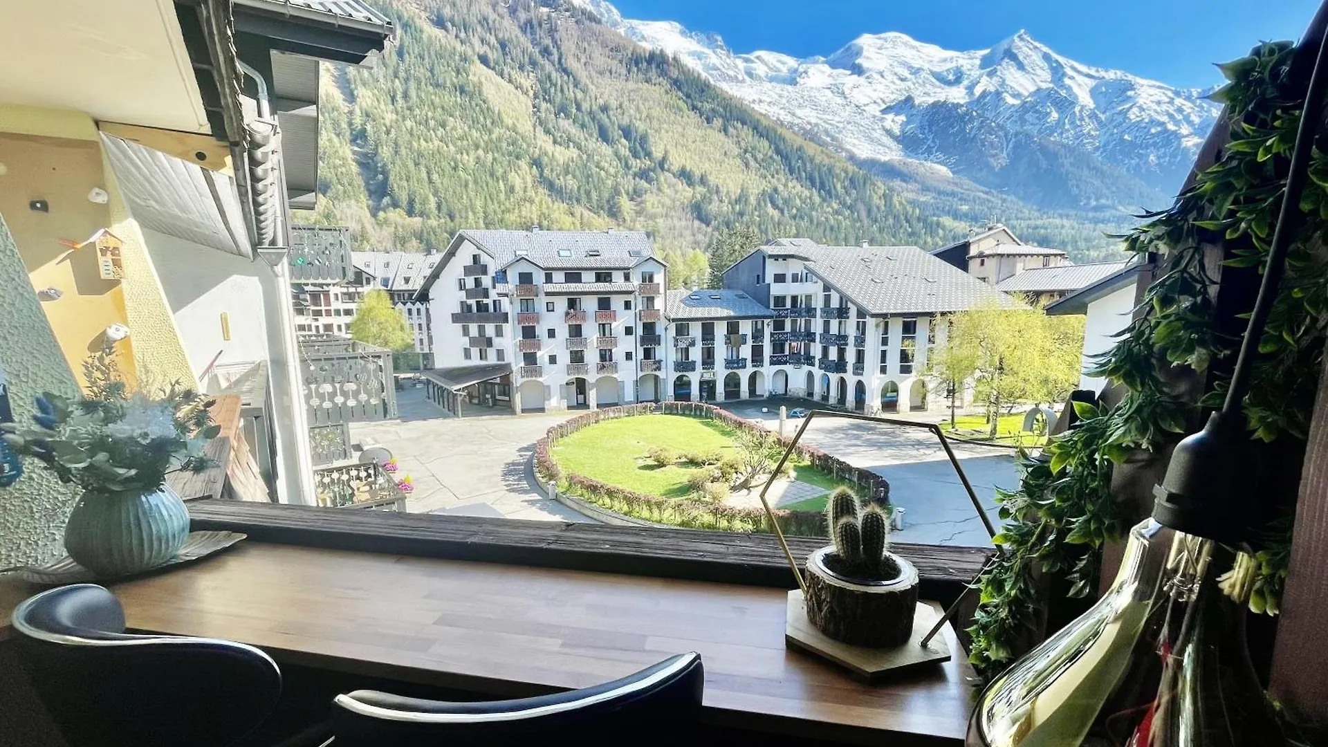Apartament Chamonix Centre - Studio De Charme Avec Parking, Vue Sur Le Mont-Blc